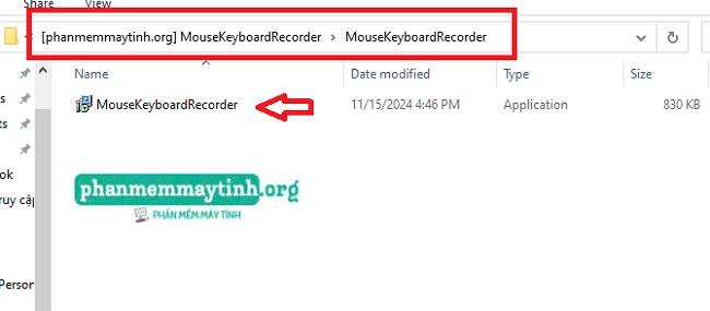 Mở file theo hướng dẫn để cài đặt phần mềm.