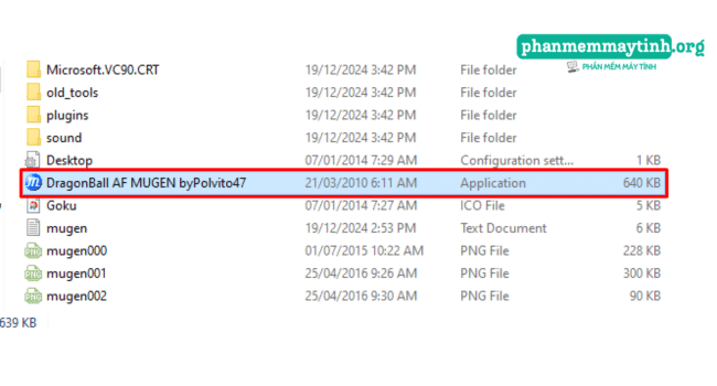 Khởi chạy file vừa tải