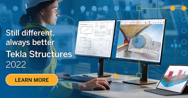 Tekla Structures 2022 là phần mềm BIM hỗ trợ các kỹ sư, kiến trúc sư và nhà thầu trong việc tạo mô hình