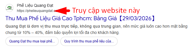 thu mua phế liệu